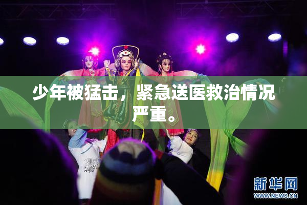 少年被猛击，紧急送医救治情况严重。