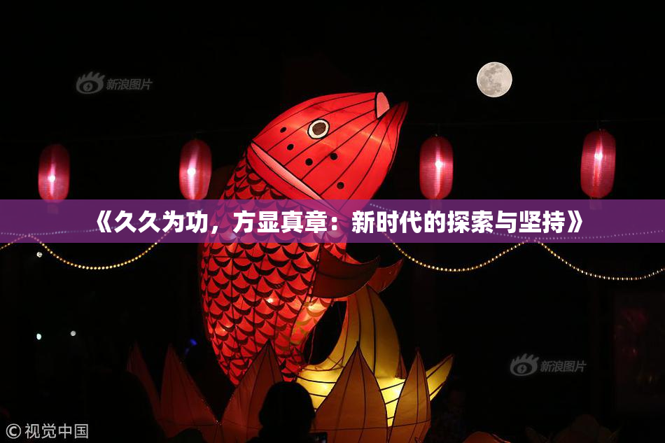 《久久为功，方显真章：新时代的探索与坚持》
