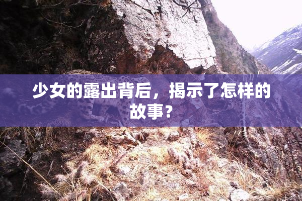 少女的露出背后，揭示了怎样的故事？