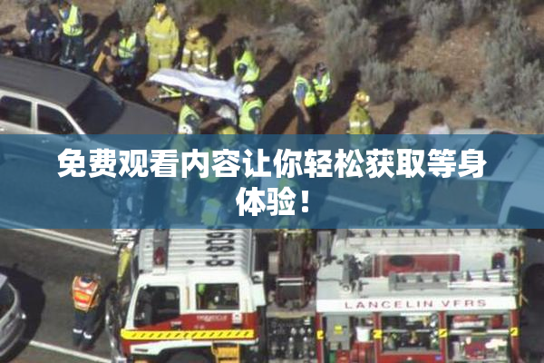 免费观看内容让你轻松获取等身体验！