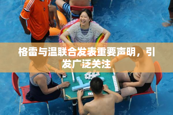 格雷与温联合发表重要声明，引发广泛关注