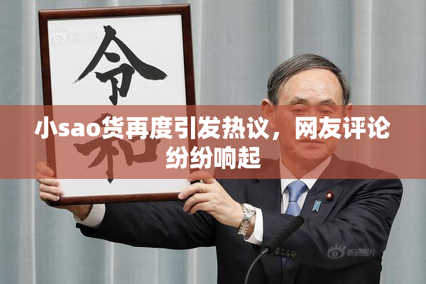 小sao货再度引发热议，网友评论纷纷响起