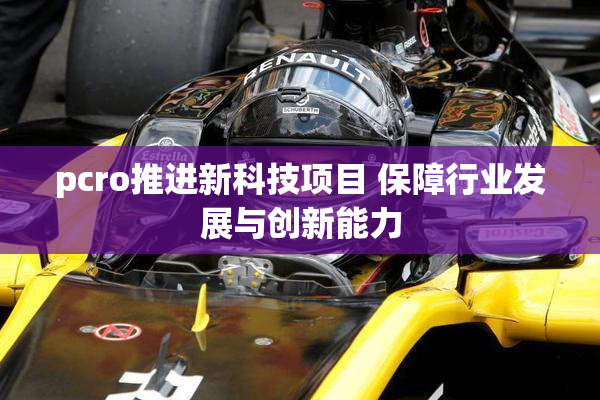 pcro推进新科技项目 保障行业发展与创新能力