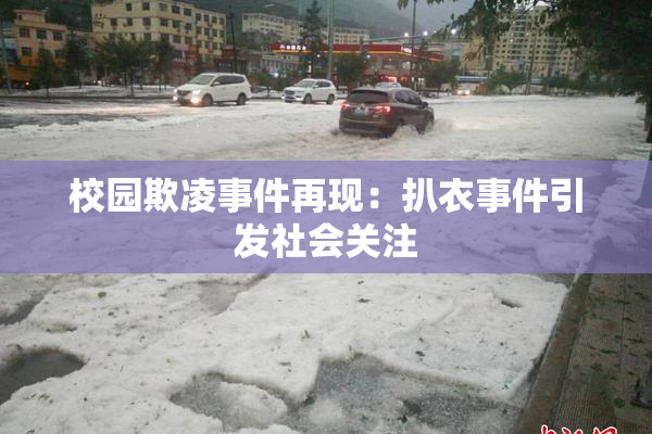 校园欺凌事件再现：扒衣事件引发社会关注