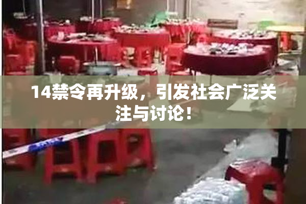 14禁令再升级，引发社会广泛关注与讨论！