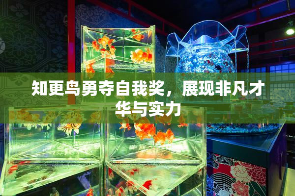 知更鸟勇夺自我奖，展现非凡才华与实力
