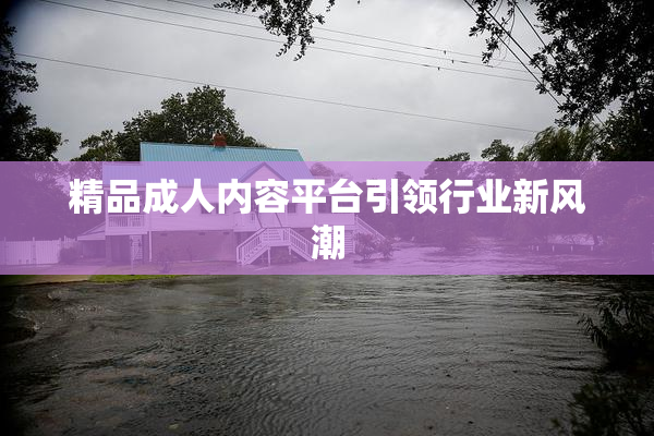 精品成人内容平台引领行业新风潮
