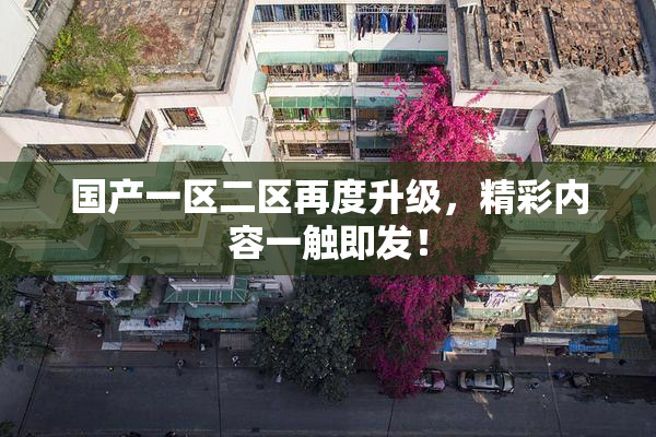 国产一区二区再度升级，精彩内容一触即发！