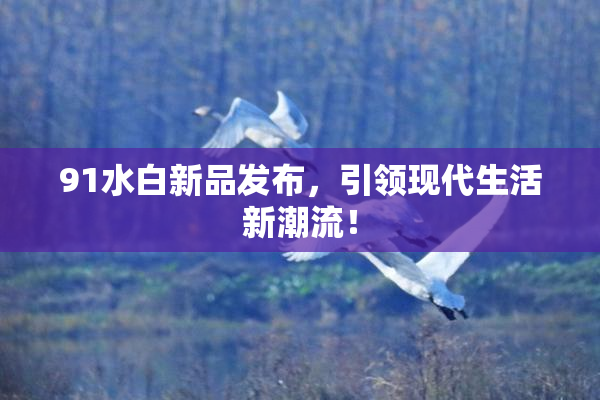 91水白新品发布，引领现代生活新潮流！