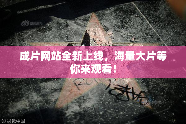 成片网站全新上线，海量大片等你来观看！