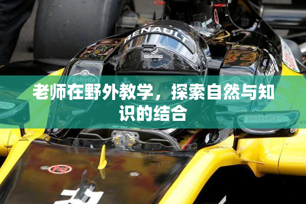 老师在野外教学，探索自然与知识的结合