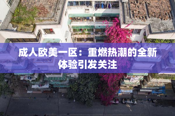 成人欧美一区：重燃热潮的全新体验引发关注