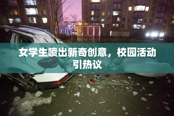 女学生喷出新奇创意，校园活动引热议