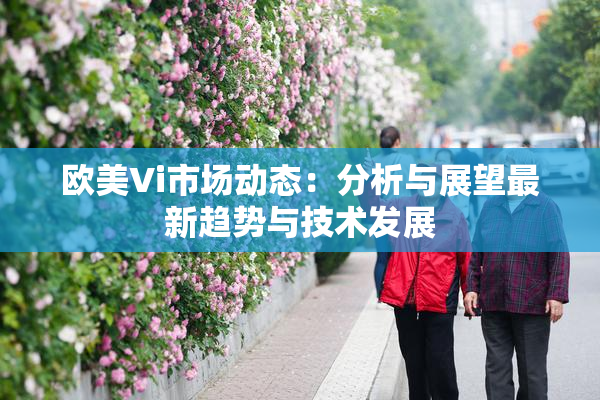 欧美Vi市场动态：分析与展望最新趋势与技术发展