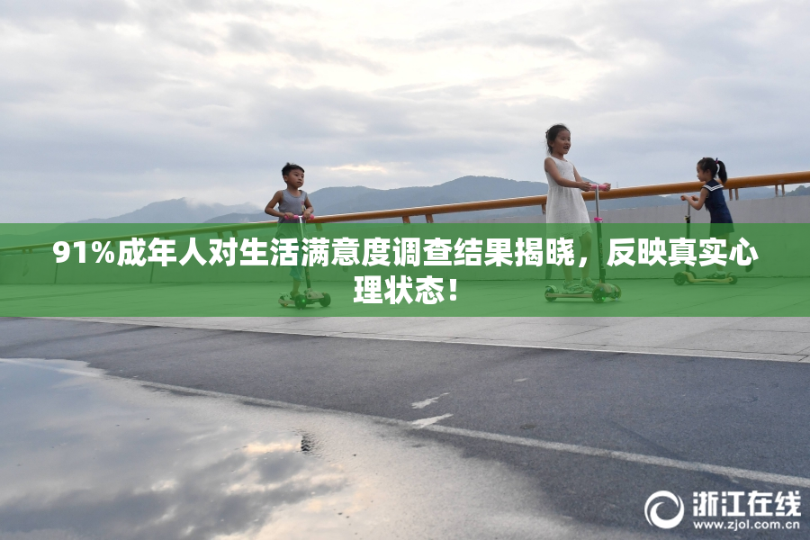 91%成年人对生活满意度调查结果揭晓，反映真实心理状态！