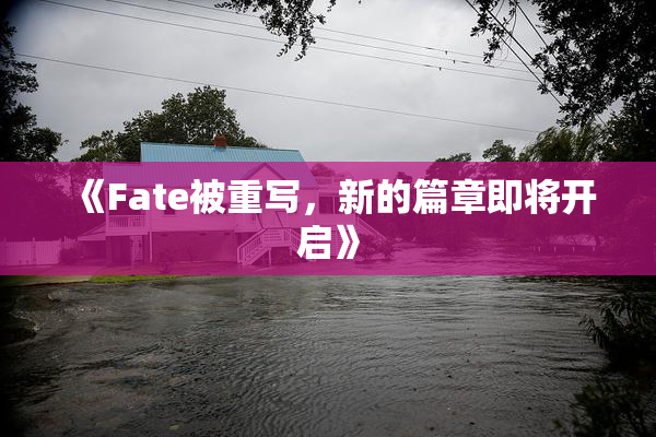 《Fate被重写，新的篇章即将开启》