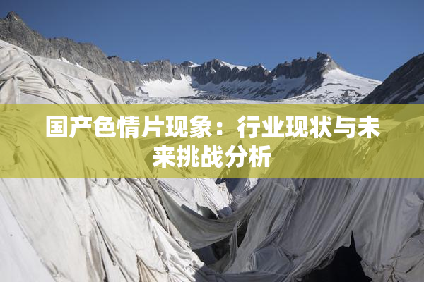 国产色情片现象：行业现状与未来挑战分析