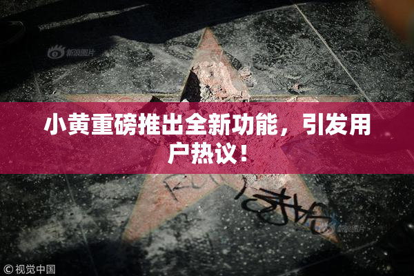 小黄重磅推出全新功能，引发用户热议！