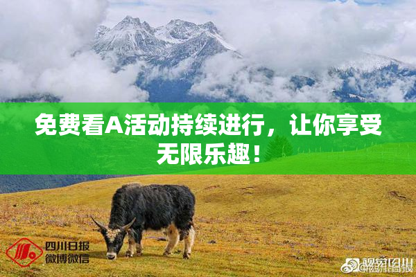 免费看A活动持续进行，让你享受无限乐趣！