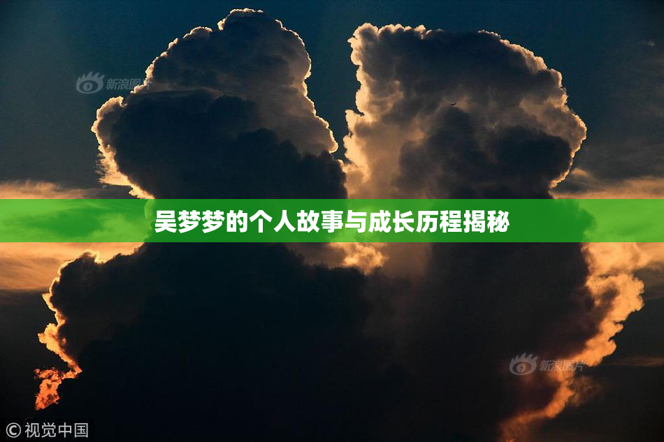 吴梦梦的个人故事与成长历程揭秘