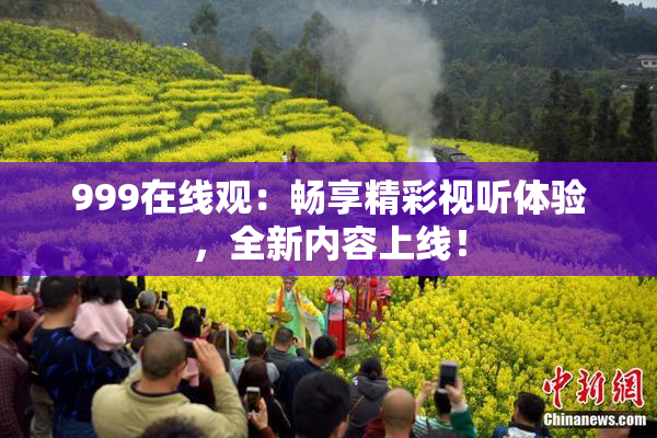 999在线观：畅享精彩视听体验，全新内容上线！