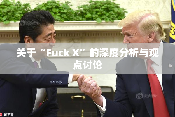 关于“Fuck X”的深度分析与观点讨论