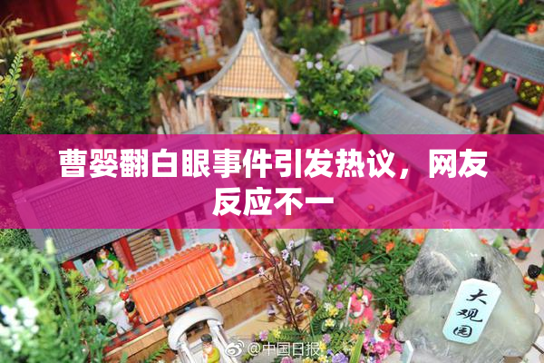 曹婴翻白眼事件引发热议，网友反应不一