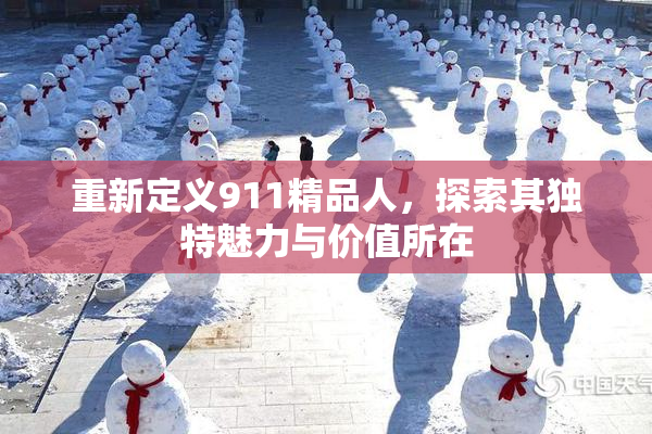 重新定义911精品人，探索其独特魅力与价值所在
