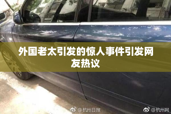 外国老太引发的惊人事件引发网友热议