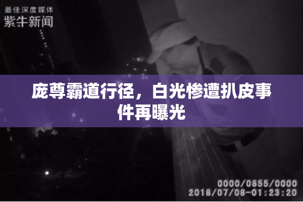 庞尊霸道行径，白光惨遭扒皮事件再曝光