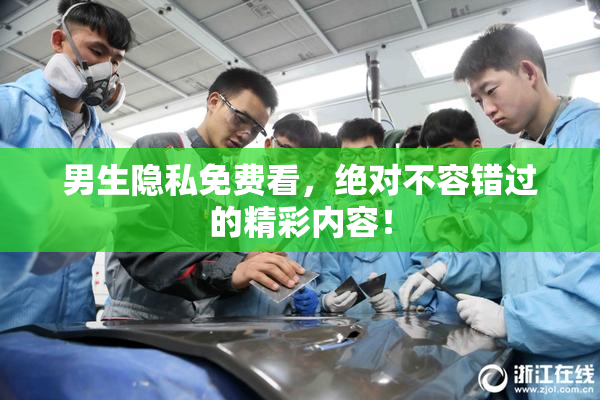 男生隐私免费看，绝对不容错过的精彩内容！
