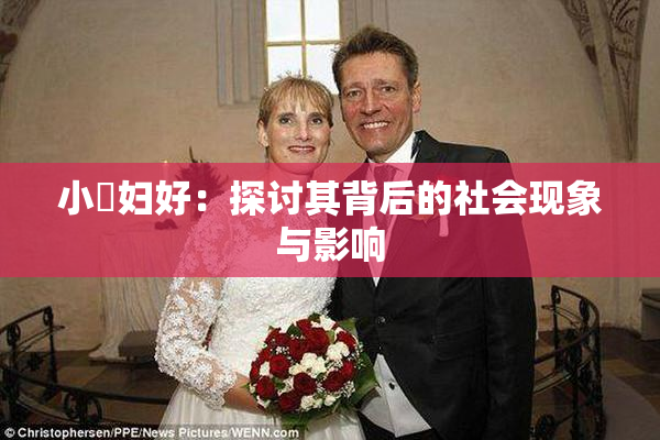 小婬妇好：探讨其背后的社会现象与影响