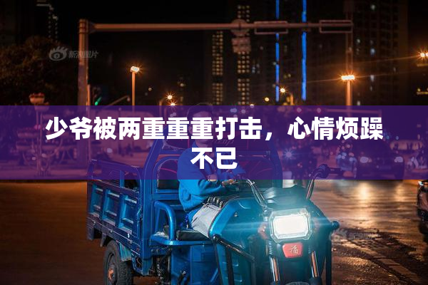 少爷被两重重重打击，心情烦躁不已