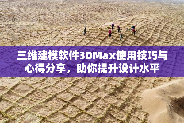 三维建模软件3DMax使用技巧与心得分享，助你提升设计水平