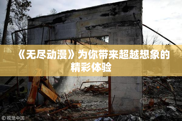 《无尽动漫》为你带来超越想象的精彩体验