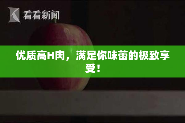 优质高H肉，满足你味蕾的极致享受！