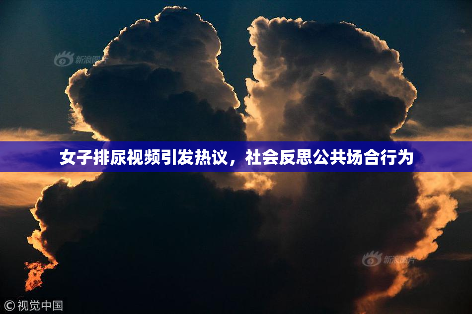 女子排尿视频引发热议，社会反思公共场合行为