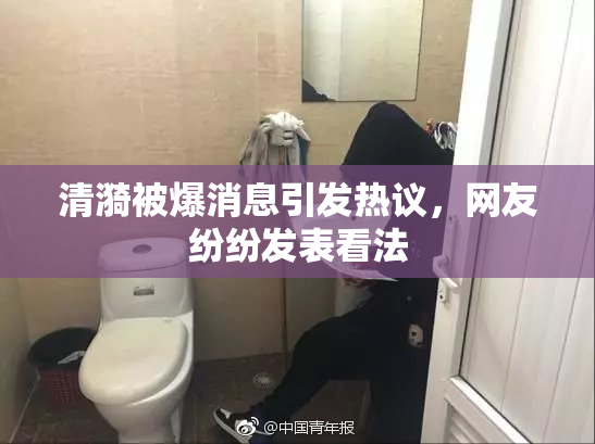 清漪被爆消息引发热议，网友纷纷发表看法