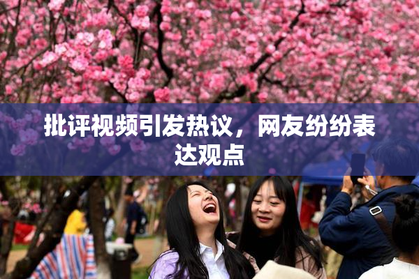 批评视频引发热议，网友纷纷表达观点