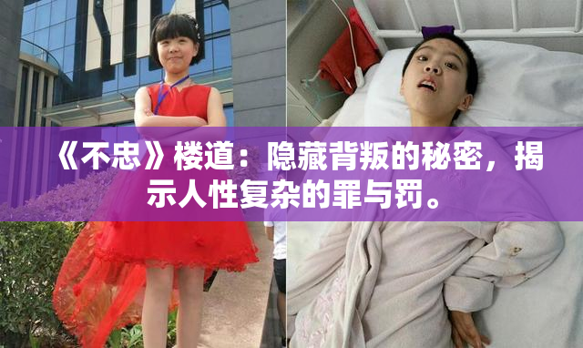 《不忠》楼道：隐藏背叛的秘密，揭示人性复杂的罪与罚。