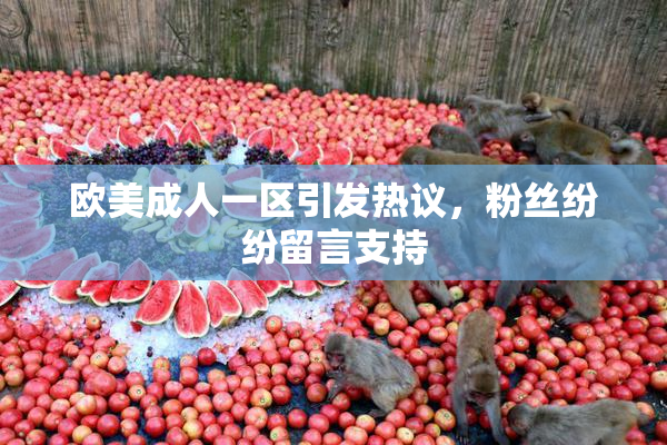 欧美成人一区引发热议，粉丝纷纷留言支持