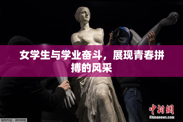 女学生与学业奋斗，展现青春拼搏的风采