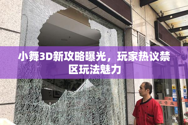 小舞3D新攻略曝光，玩家热议禁区玩法魅力