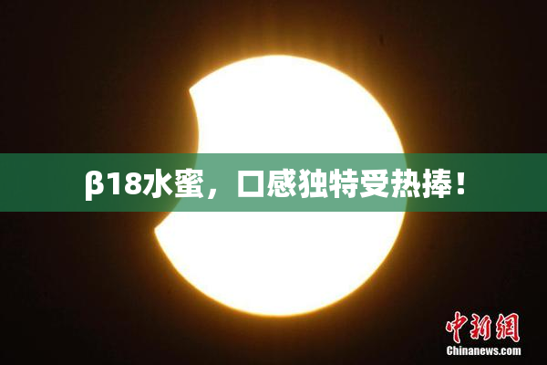 β18水蜜，口感独特受热捧！