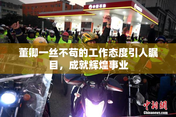 董卿一丝不苟的工作态度引人瞩目，成就辉煌事业