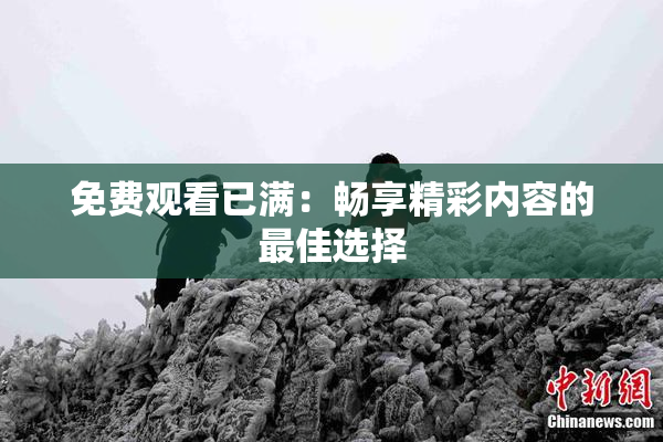 免费观看已满：畅享精彩内容的最佳选择