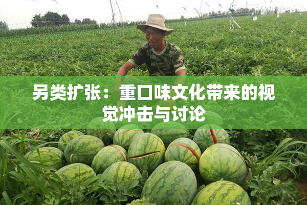 另类扩张：重口味文化带来的视觉冲击与讨论