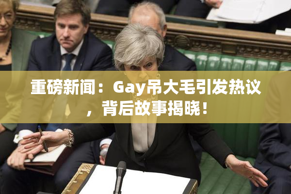 重磅新闻：Gay吊大毛引发热议，背后故事揭晓！