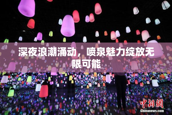 深夜浪潮涌动，喷泉魅力绽放无限可能