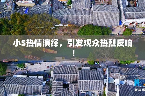 小S热情演绎，引发观众热烈反响！